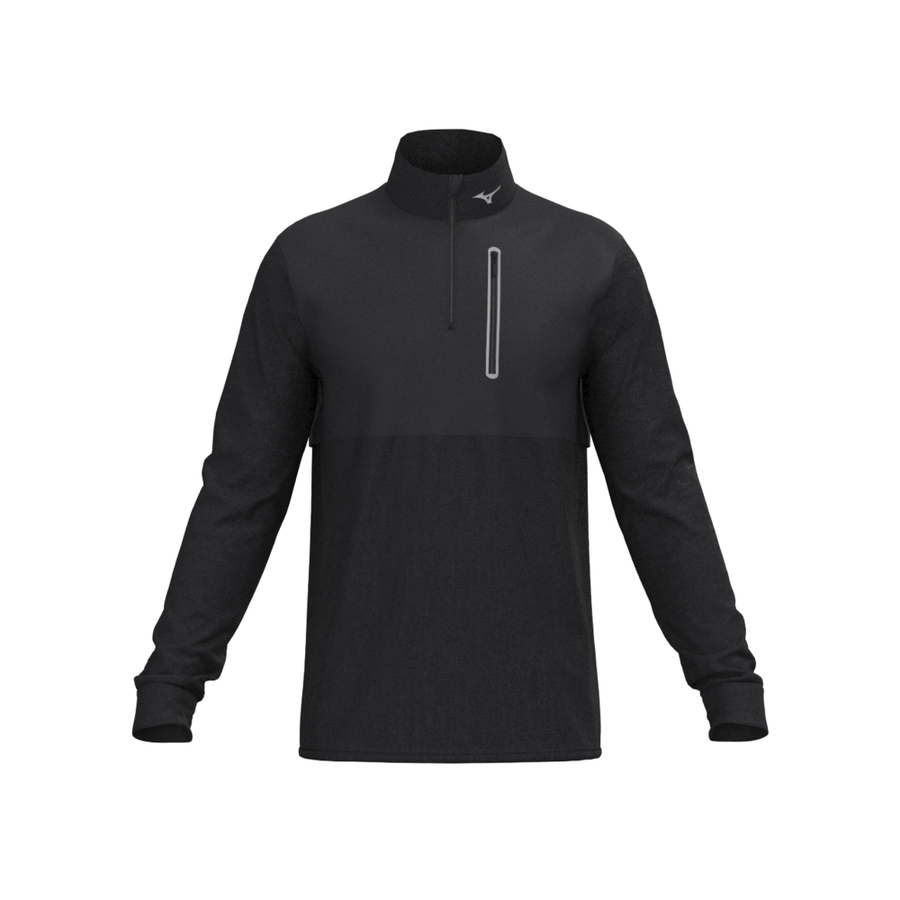 Mizuno Mizuno Melange Reflect 1/4 Zip Black